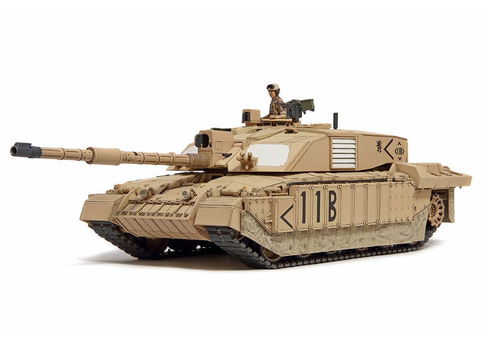 Zdjęcie dodatkowe produktu British Main Battle Tank Challenger 2 (Desertised) 1:48 Tamiya 32601