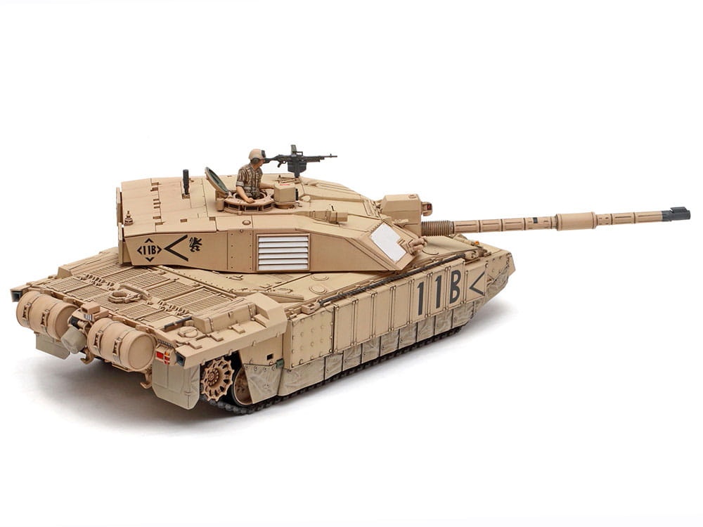 Zdjęcie dodatkowe produktu British Main Battle Tank Challenger 2 (Desertised) 1:48 Tamiya 32601