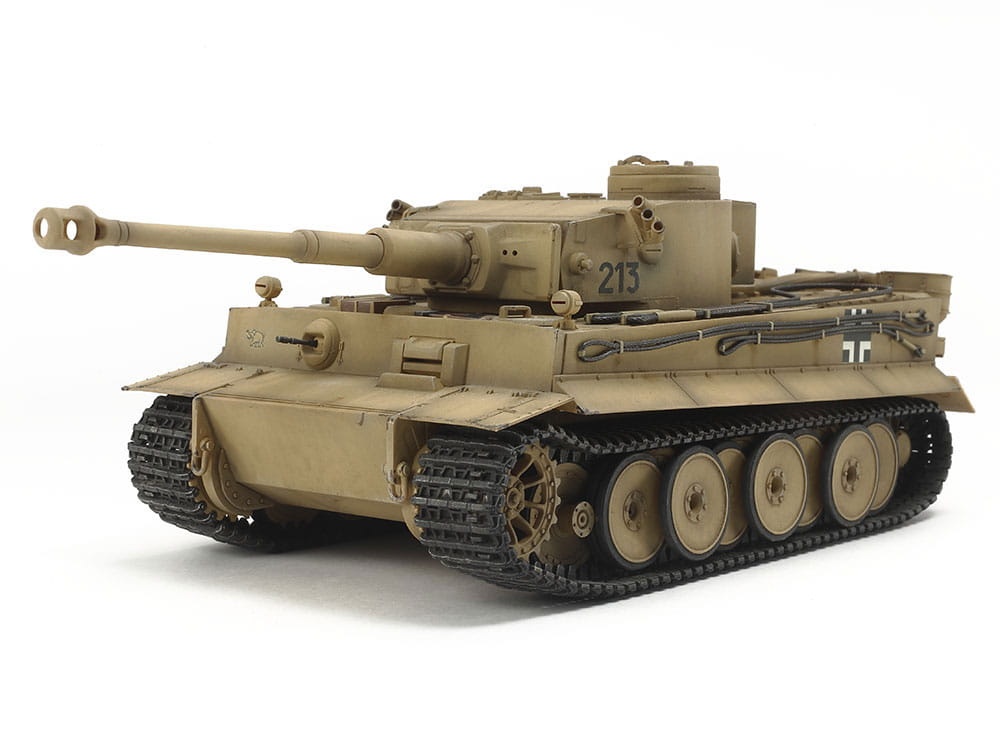 Zdjęcie dodatkowe produktu German Heavy Tank Tiger I Early Production (Eastern Front) 1:48 Tamiya 32603