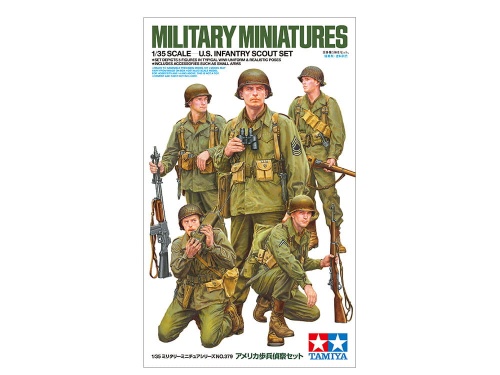US Infantry Scout Set 1:35 Tamiya 35379