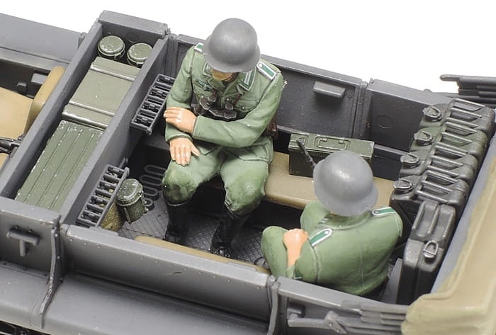 Zdjęcie dodatkowe produktu Sd.Kfz.10 German 1ton Half-Track 1:35 Tamiya 37016