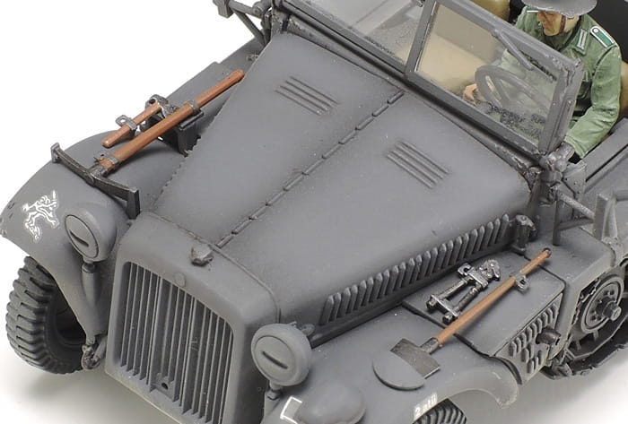Zdjęcie dodatkowe produktu Sd.Kfz.10 German 1ton Half-Track 1:35 Tamiya 37016