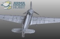 Zdjęcie dodatkowe produktu Hurricane Mk IIc trop Model Kit 1:72 Arma Hobby 70037
