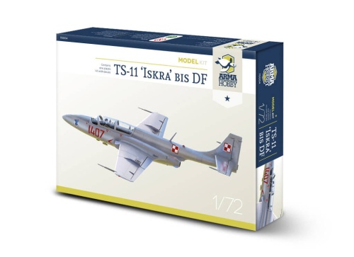 TS-11 Iskra Model Kit 1:72 Arma Hobby 70004