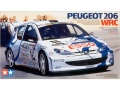 Zdjęcie główne produktu Peugeot 206 WRC 1:24 Tamiya 24221