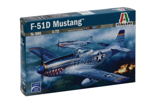 P-51D Mustang 1:72 Italeri 0086
