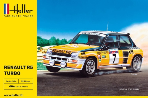 Renault R5 Turbo 1:24 Heller 80717