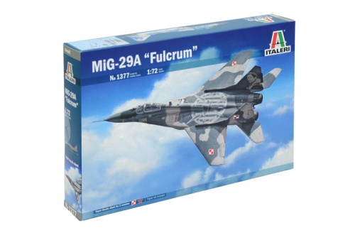 MiG 29A Fulcrum (Polskie barwy) 1:72 Italeri 1377