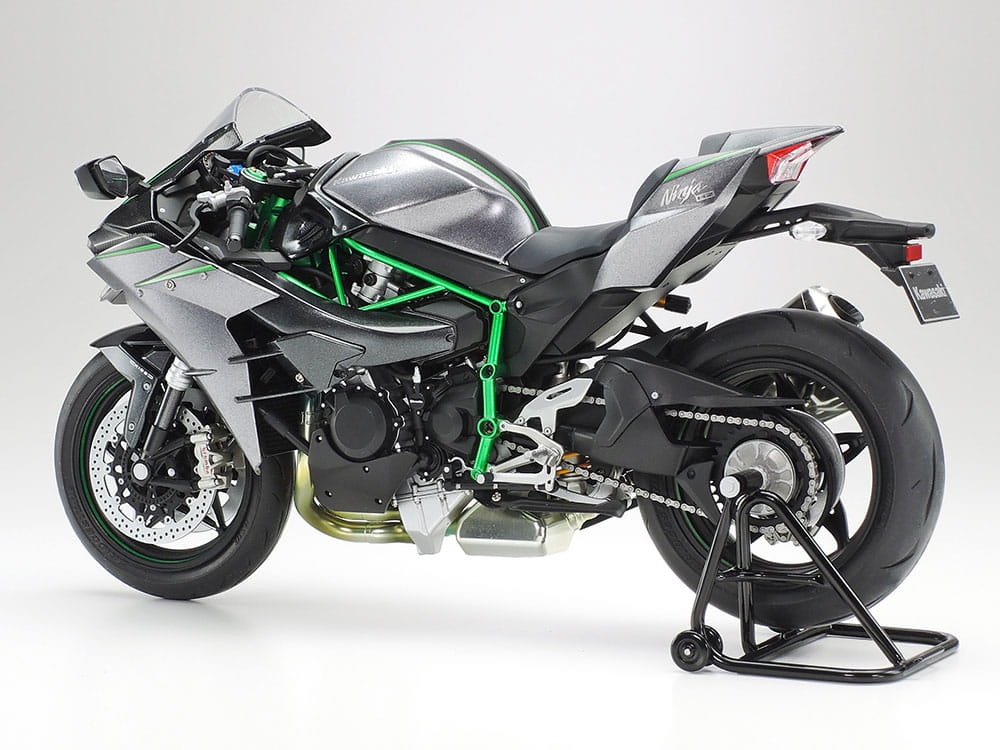 Zdjęcie dodatkowe produktu Kawasaki Ninja H2 Carbon 1:12 Tamiya 14136
