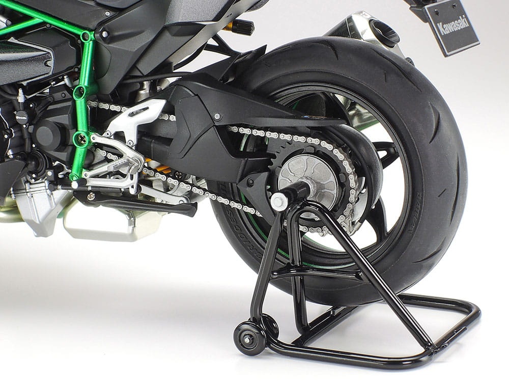 Zdjęcie dodatkowe produktu Kawasaki Ninja H2 Carbon 1:12 Tamiya 14136
