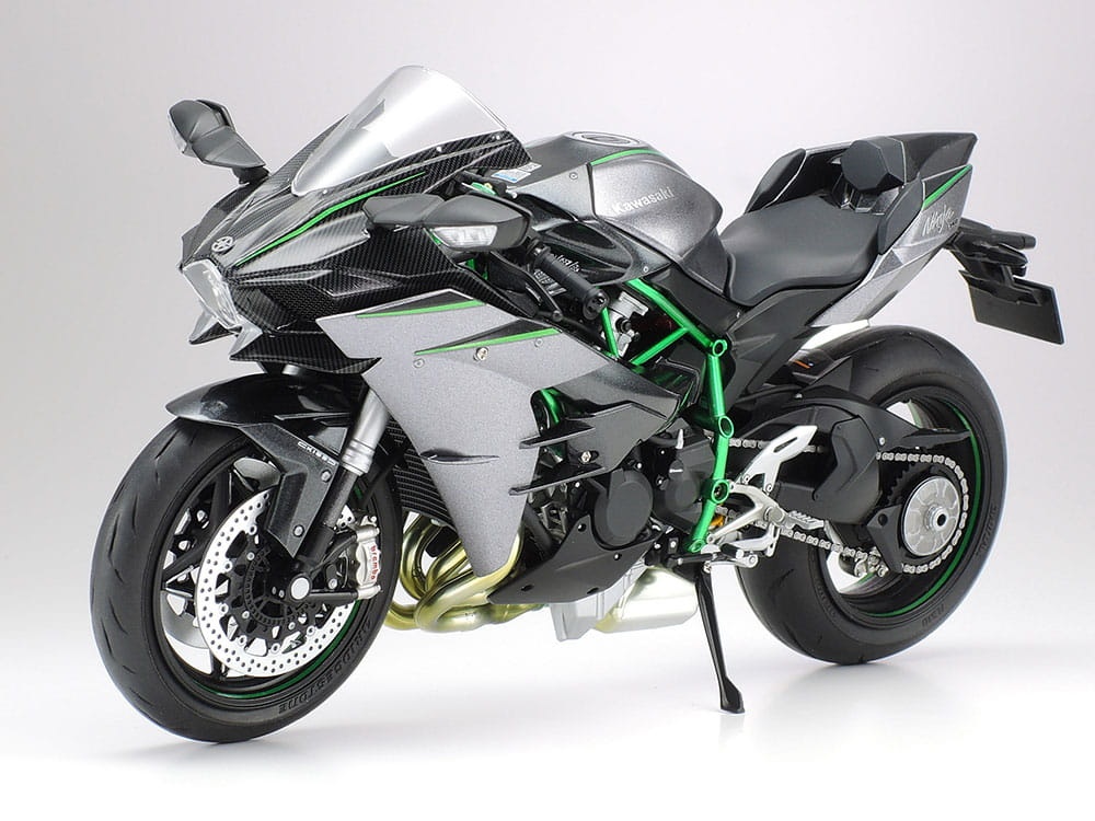 Zdjęcie dodatkowe produktu Kawasaki Ninja H2 Carbon 1:12 Tamiya 14136