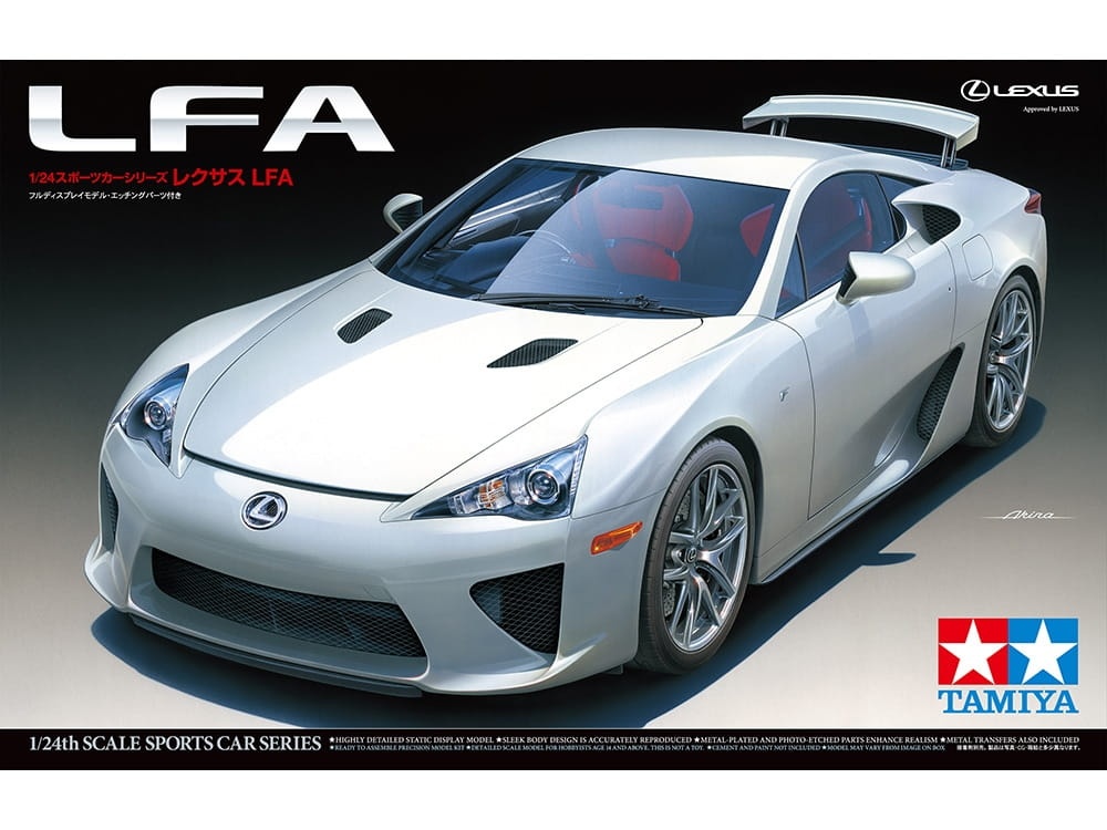Zdjęcie główne produktu Lexus LFA 1:24 Tamiya 24319