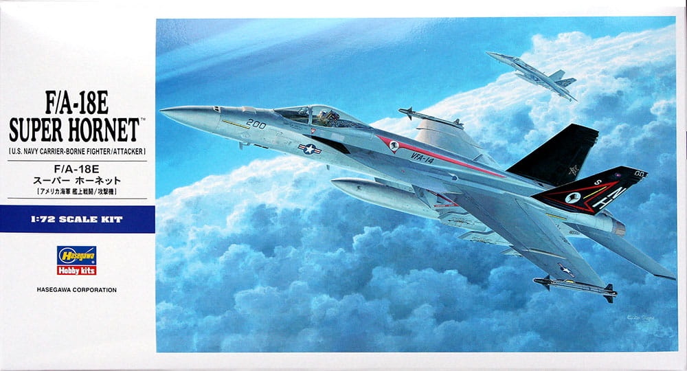 Zdjęcie główne produktu F/A-18E Super Hornet 1:72 Hasegawa E19