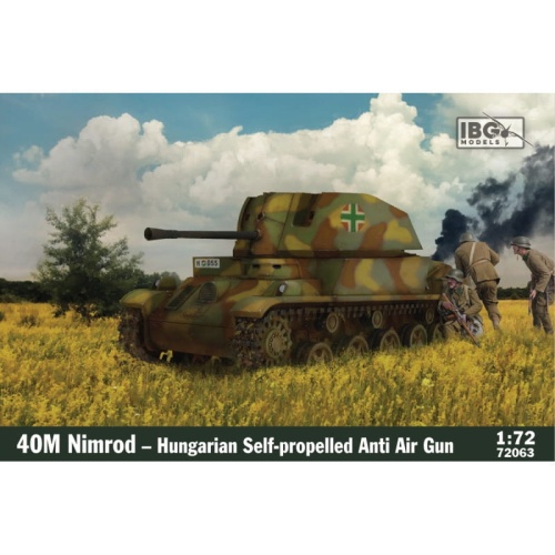 Nimrod 40M (Hungarian Anti-Air Gun) 1:72 IBG 72063