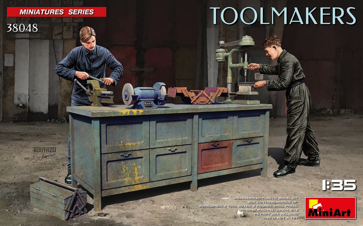 Zdjęcie główne produktu Toolmakers 1:35 MiniArt 38048