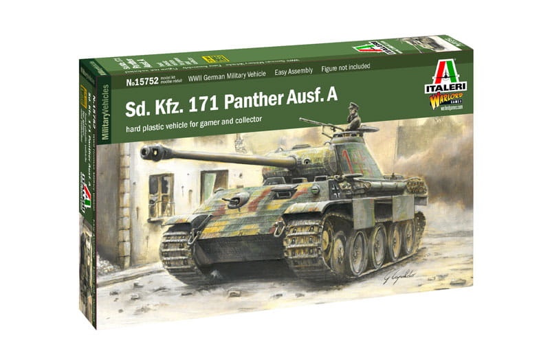 Zdjęcie główne produktu Sd.Kfz. 171 Panther Ausf. A 1:56 Italeri 15752