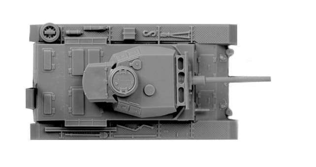 Zdjęcie dodatkowe produktu Panzerkampfwagen III 1:100 Zvezda 6162