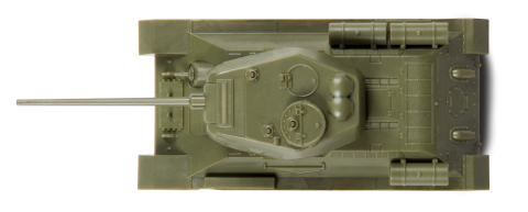 Zdjęcie dodatkowe produktu T-34/85 Soviet medium tank 1:100 Zvezda 6160