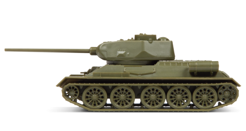 Zdjęcie dodatkowe produktu T-34/85 Soviet medium tank 1:100 Zvezda 6160