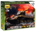 Zdjęcie główne produktu T-34-76 mod.1942 Soviet Medium Tank 1:100 Zvezda 6159