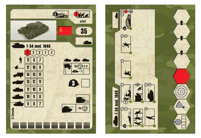 Zdjęcie dodatkowe produktu T-34/76 (mod.1940) Soviet Medium Tank 1:100 Zvezda 6101