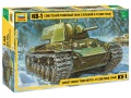 Zdjęcie dodatkowe produktu KW-1 (KV-1) Czołg radziecki z działem L-11 1:35 Zvezda 3624
