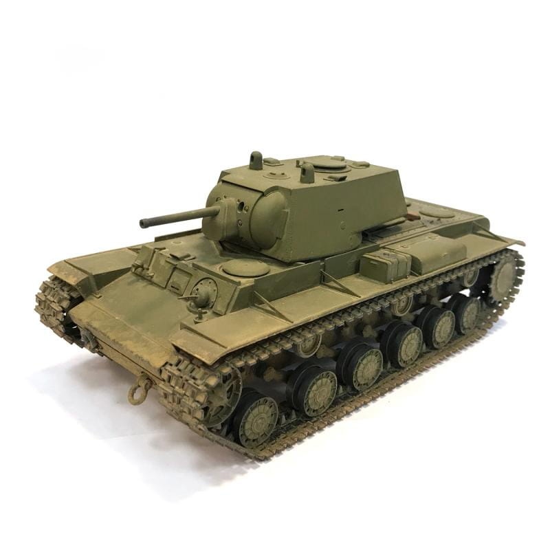 Zdjęcie główne produktu KW-1 (KV-1) Czołg radziecki z działem L-11 1:35 Zvezda 3624