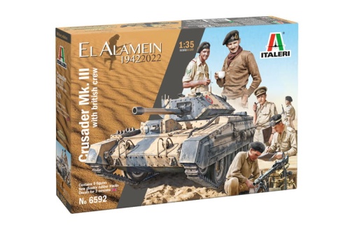 Crusader Mk. III with British Crew 1:35 Italeri 6592