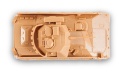 Zdjęcie dodatkowe produktu M2A2 Bradley U.S. Infantry Fighting Vehicle 1:100 Zvezda 7406