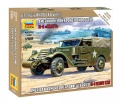 Zdjęcie główne produktu M-3 Scout car American armored personnel carrier 1:100 Zvezda 6245
