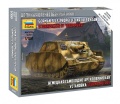 Zdjęcie główne produktu Sturmpanzer IV Brummbar (Sd. Kfz 166) 1:100 Zvezda 6244