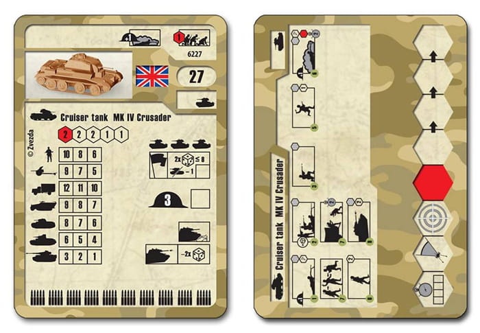 Zdjęcie dodatkowe produktu Crusader IV British Tank 1:100 Zvezda 6227