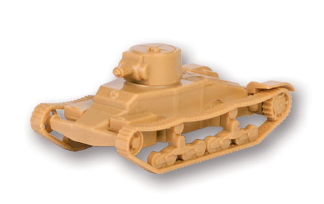 Zdjęcie dodatkowe produktu Matilda Mk I British Light Tank 1:100 Zvezda 6191