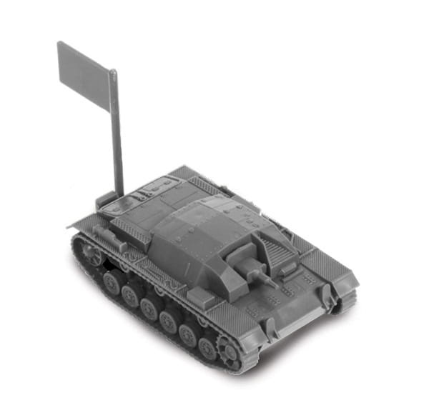 Zdjęcie dodatkowe produktu Sturmgeschutz III Ausf. B 1:100 Zvezda 6155