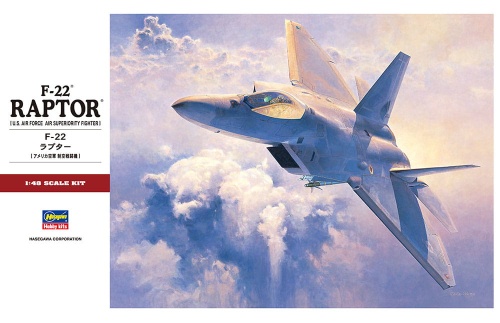 F-22 Raptor 1:48 Hasegawa PT45