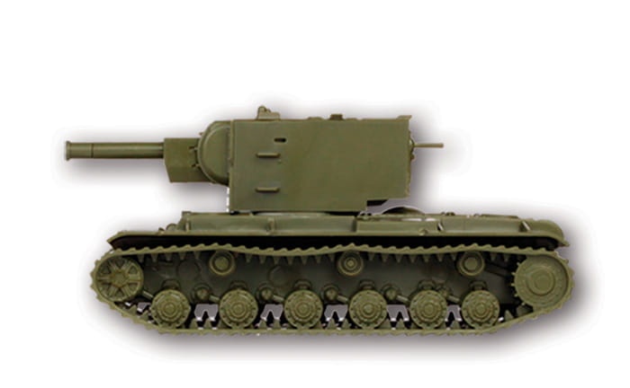 Zdjęcie dodatkowe produktu KV-2 Soviet tank 1:100 Zvezda 6202