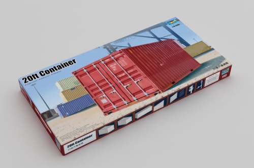 Kontener 20 stóp (20ft container) 1:35 Trumpeter 01029