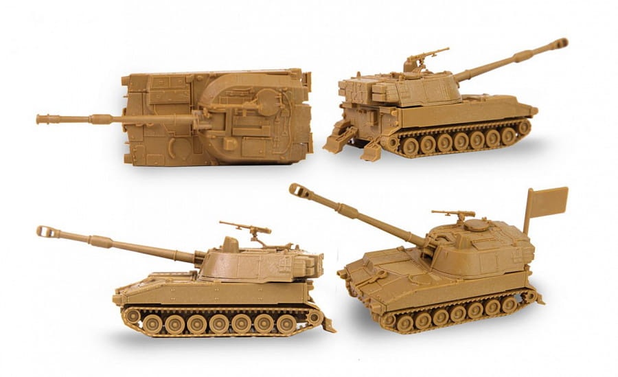 Zdjęcie dodatkowe produktu M-109A2 Howitzer 1:100 Zvezda 7422