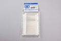Zdjęcie dodatkowe produktu Waciki bawełniane trójkątne średnie (50szt.) Tamiya 87107 Craft Cotton Swab