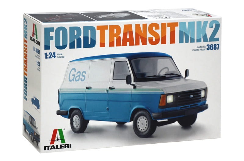 Zdjęcie główne produktu Ford Transit MK2 1:24 Italeri 3687
