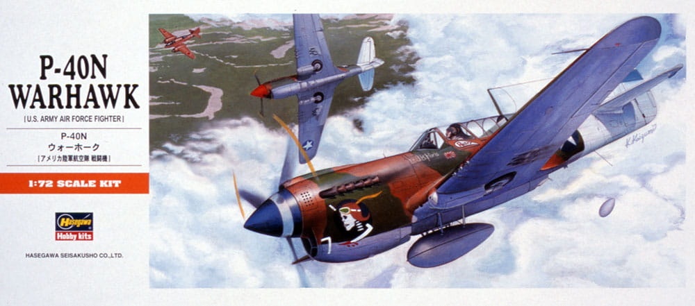 Zdjęcie główne produktu P-40N Warhawk 1:72 Hasegawa A9