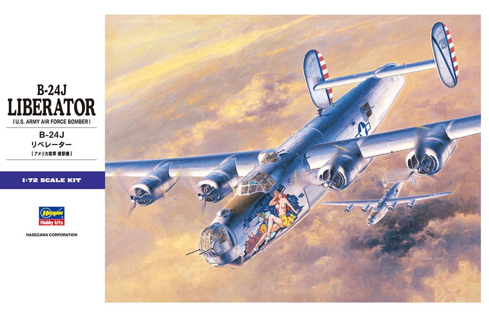 Zdjęcie główne produktu B-24J Liberator 1:72 Hasegawa E29