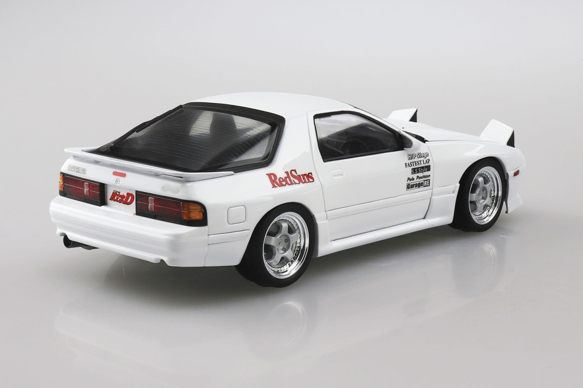 Zdjęcie dodatkowe produktu Mazda RX-7 (FC3S) Initial D (Takahashi Ryosuke) 1:24 Aoshima 059586