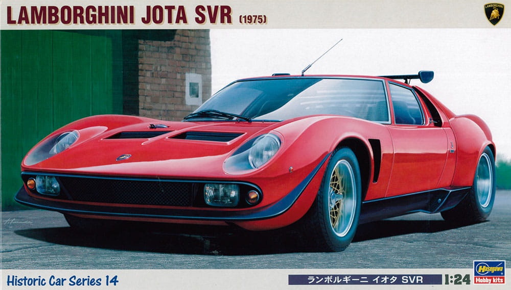 Zdjęcie główne produktu Lamborghini Miura Jota SVR (1975) 1:24 Hasegawa HC14