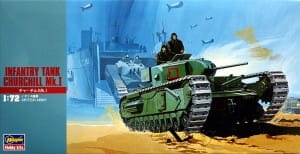 Zdjęcie główne produktu Churchill Mk.I 1:72 Hasegawa MT27