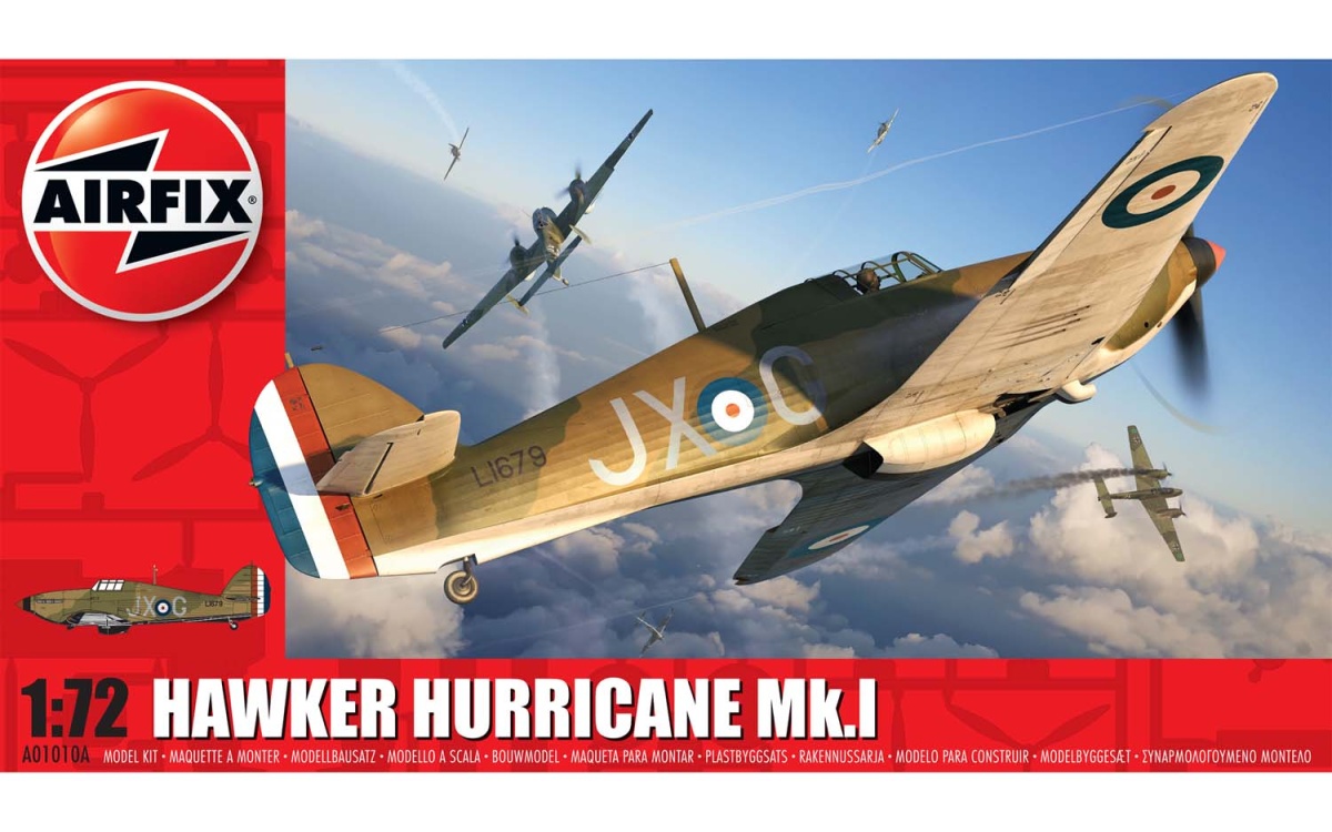 Zdjęcie główne produktu Hawker Hurricane Mk.I 1:72 Airfix 01010A