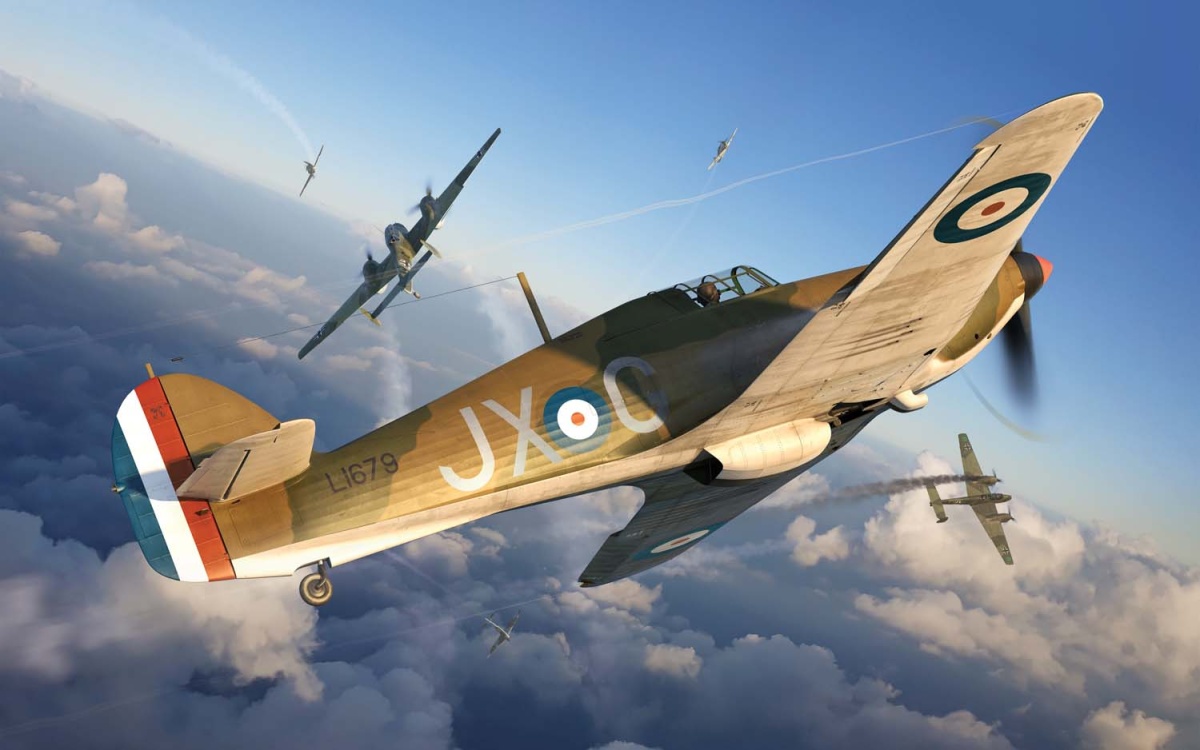 Zdjęcie dodatkowe produktu Hawker Hurricane Mk.I 1:72 Airfix 01010A