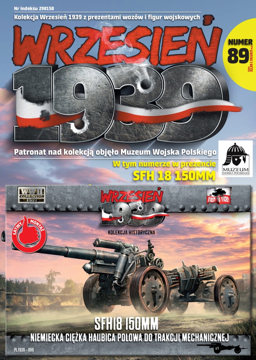 Zdjęcie dodatkowe produktu SFH 18 150mm 1:72 First To Fight PL089
