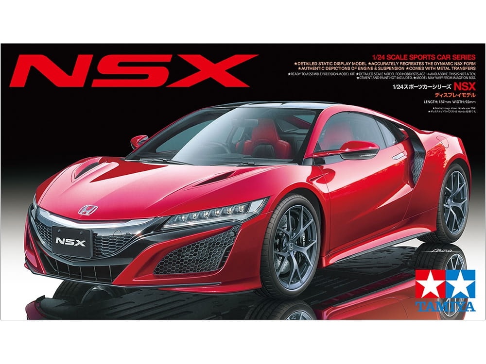 Zdjęcie dodatkowe produktu Honda NSX 1:24 Tamiya 24344