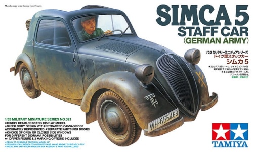 Simca 5 (German Army) 1:35 Tamiya 35321